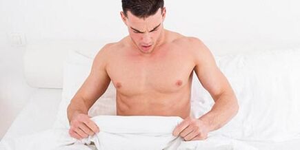 Effetti collaterali negli uomini dopo l'allenamento